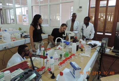 7 Water for Africa projects Laboratory experiments