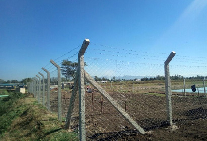 7 Water for Africa projects Fencing of the pilot site in Kisumu