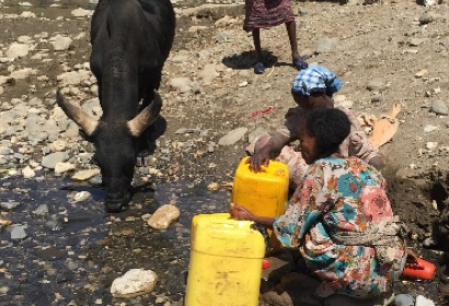 7 Water for Africa projects Typical water source in Northern Ethiopia